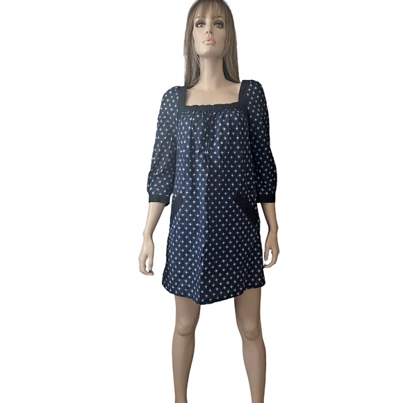 Madewell Daryl K Bonnie Tunic Dress Pockets All Over Print Generous sizing NWOT - Picture 3 of 16